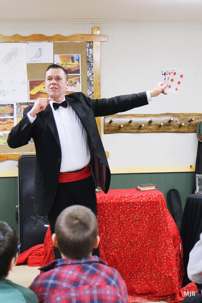 magic tricks, boys camp