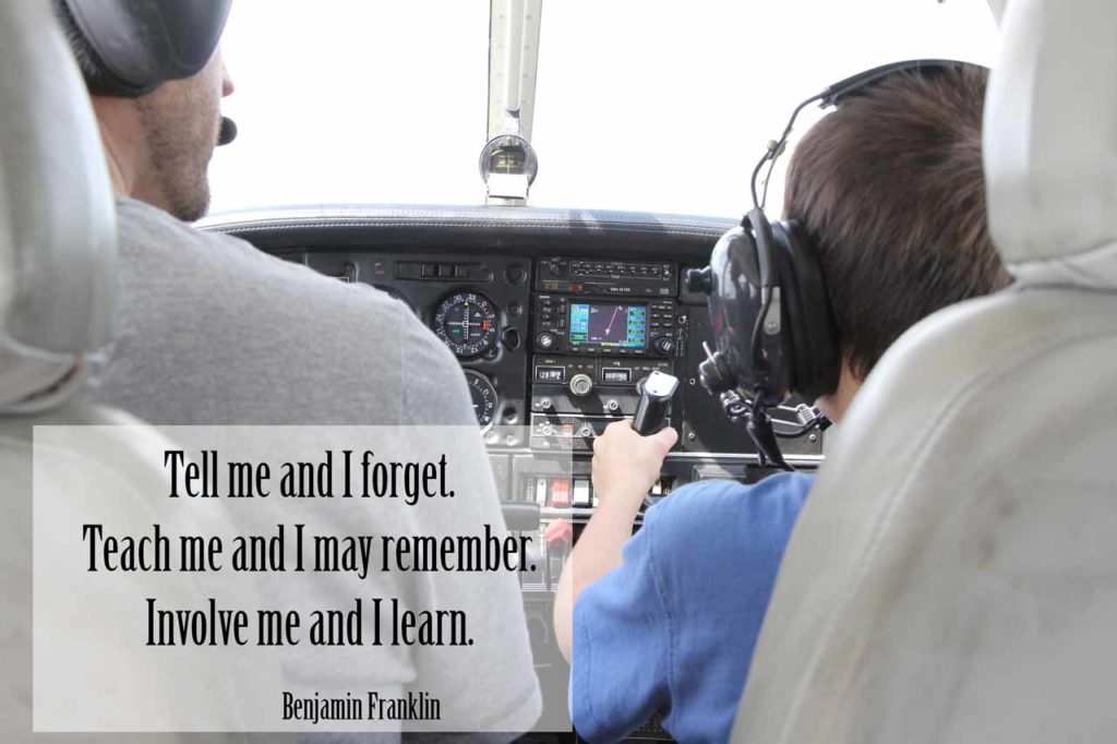 Experiential education inspirational quote