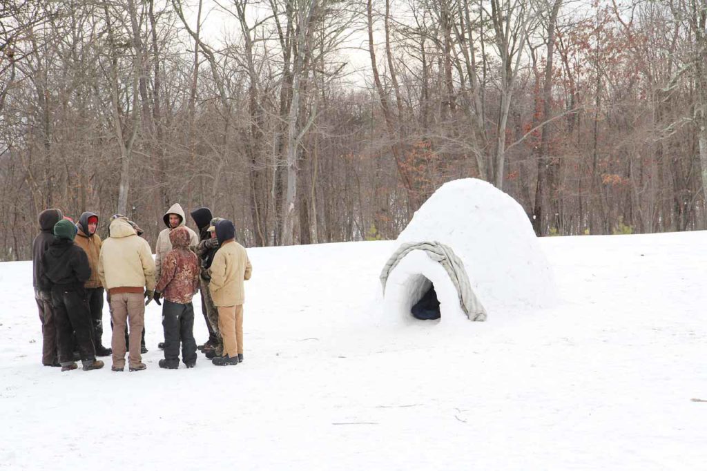 building an igloo